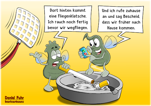 Fliegenklatsche kommt Fliegenklatsche kommt