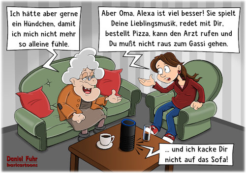 Hündchen vs. Alexa