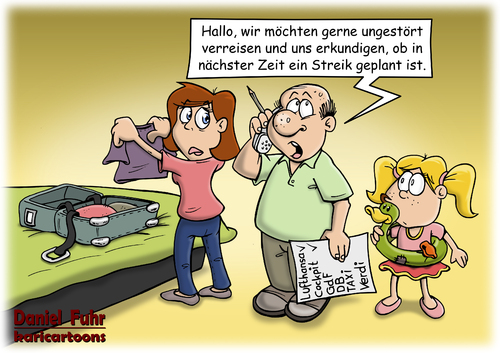 Streikwarnung Streikwarnung