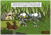 Cartoon: Eigenheimkredit (small) by karicartoons tagged kredit,eigenheim,schulden,haus,schnecken,eintagsfliegen,bank,geld,insekten,subprime,krise