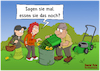 Cartoon: Essen sie das noch? (small) by karicartoons tagged alternative,cartoon,ernährung,ernährungsweise,essen,gras,grasabfall,humor,ins,beißen,lifestile,lustig,mähen,nahrung,paar,rasen,vegan,veganer,vegatarisch,vegetarier