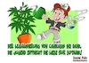 Cartoon: Liebe zur Botanik (small) by karicartoons tagged kiffen,gras,marihuana,abhängigkeit,verlockung,bewusstseinserweiterung,rausch,cannabis,legalisierung,teillegalisierung,drogen,teenager,pflanze,botanik,cannabispflanze,privatbesitz,drogenbesitz,haschisch,rauchen,drogenkonsum,freigabe,joint,bong