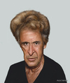 Cartoon: Al Pacino (small) by AkinYaman tagged al pacino