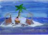 Cartoon: newspapers (small) by bernie tagged island,newspaper,