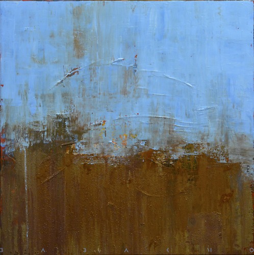 Cartoon: Abstract Experssionism (medium) by Babak Mo tagged babakmo,canvas,acryl,mo,babak,art,painting,brown,blue,experssionism,abstract,kunst,modern