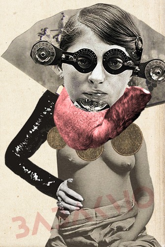 Cartoon: dada (medium) by Babak Mo tagged babakmo,collage,art,artist,kunst,babak,mo,dada,dadaism