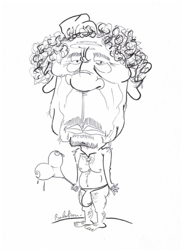 Cartoon: gaddafi (medium) by Babak Mo tagged gaddafi,babakm,cartoons