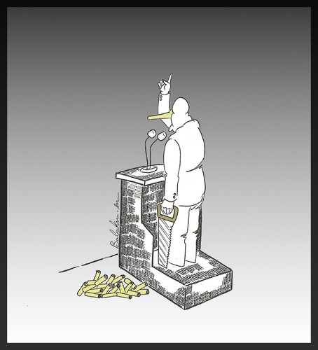Cartoon: Liars (medium) by Babak Mo tagged liars,babakm,cartoons