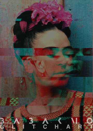 Cartoon: Glitch Art (medium) by Babak Mo tagged photo,kahlo,frida,mo,babak,kunst,kunstler,artist,art,glitch,babakmo