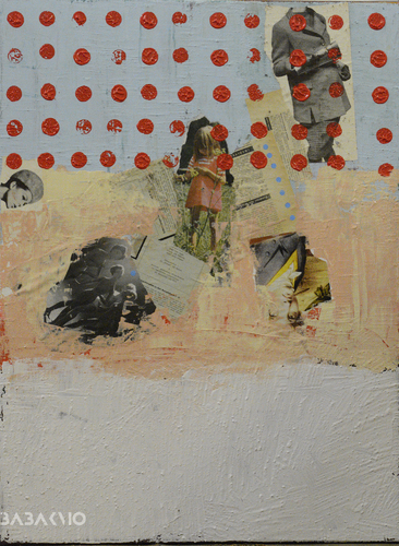 Cartoon: Untitled (medium) by Babak Mo tagged babakmo,collage,painting,babak,mo,art,artist,kunst,kunstler