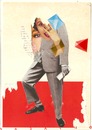 Cartoon: Collage (small) by Babak Mo tagged babakmo,dada,art,kunst,1950,1970,1960,2015,old,paper,magazine,collage,dadaism