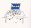 Cartoon: FACEBOOK (small) by Babak Mo tagged facebook,babak,mohammadi,cartoons,karikature,graphic,design