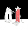 Cartoon: Man in mirror (small) by Babak Mo tagged babakmohammadi,karikature,cartoon