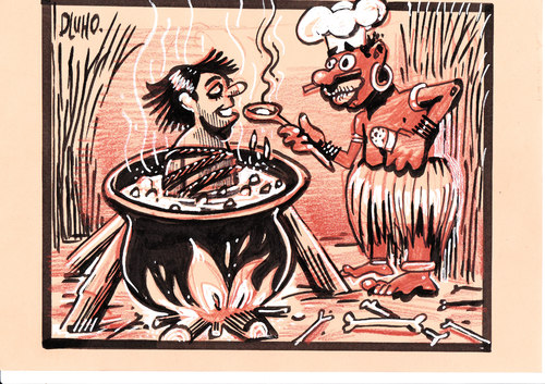 Cannibal lunch Cannibal lunch