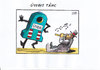 Cartoon: glass dance (small) by Dluho tagged fun