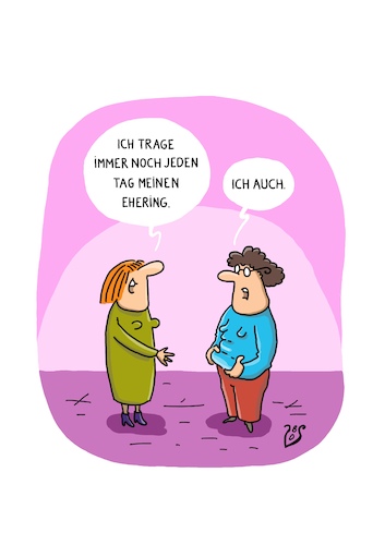 Cartoon: Ehering (medium) by Dodenhoff Cartoons tagged ehe,beziehung,bauchfett,treue,mann,frau,ehe,beziehung,bauchfett,treue,mann,frau
