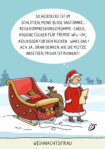 Weihnachtsfrau Weihnachtsfrau