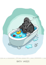 Cartoon: Badetag (small) by Dodenhoff Cartoons tagged hygiene,waschen,körperpflege,badetag,baden,quietscheentchen,badeente,darthvader,plantschen,badeinrichtung,sanitäre,anlagen,anlagenmechanik,klempner,haushalt,bäder,badewanne