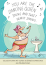 Cartoon: Dancing queen (small) by Dodenhoff Cartoons tagged alter,schönheit,altern,schönheitskorrekturen,lebenslust,tanzen,frau,zähneputzen,unterwäsche,bügelbh,frauenpower,selbstliebe,schönheitsideal,körperpflege,badezimmer,wellness,morgenritual,abba,lieblingslieder