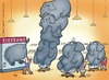 Cartoon: Elepfand (small) by Dodenhoff Cartoons tagged elefant,pfand,wertstoffe,pfandautomat