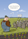 Cartoon: Erntehelfer gesucht (small) by Dodenhoff Cartoons tagged landwirtschaft,erntehelfer,dringend,gesucht,möhrenernte,coronakrise,systemrelevante,wirtschaftszweige,berufe,krisenfeste,ostern,hasen,betrugsversuch,ernterisiken,ernteverluste,erntezeit,birgit,dodenhoff,cartoons