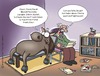 Cartoon: Fix und Pferdig (small) by Dodenhoff Cartoons tagged pferd,fertiggerichte,psychologe,essen,nahrung,praxis,beratung,verständnis