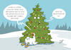 Cartoon: Warmes Licht (small) by Dodenhoff Cartoons tagged weihnachten,nahtod,sterben,hoffnung,gänsebraten,feiertage,festtagsessen
