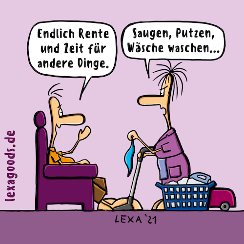 lexatoon Endlich Rente