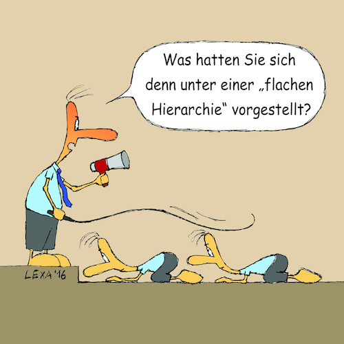 lexatoon Flache Hierarchie lexatoon Flache Hierarchie