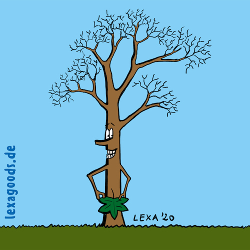 Cartoon: lexatoon Laublos (medium) by lexatoons tagged lexatoon,entlaubter,baum,laub,blätter,ast,zweig,herbst,lexatoon,entlaubter,baum,laub,blätter,ast,zweig,herbst