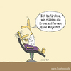 Cartoon: Krone entfernen (small) by lexatoons tagged elisabeth,queen,zahnarzt
