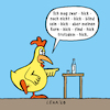 Cartoon: lexatoon Blindes Huhn (small) by lexatoons tagged lexatoon,blindes,huhn,besoffen,trinken,alkohol,saufen