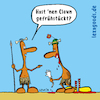 Cartoon: lexatoon Clown gefrühstückt (small) by lexatoons tagged lexatoon,clown,gefrühstückt,kanibale,frühstück,essen,kannibalismus,südsee