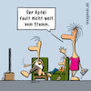 Cartoon: lexatoon Der Apfel fault nicht w (small) by lexatoons tagged lexatoon,der,apfel,fault,nicht,weit,vom,stamm,eltern,erziehung,sprichwort,vater,mutter,sohn,faul