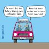 Cartoon: lexatoon entspannte Fahrprüfung (small) by lexatoons tagged lexatoon,entspannt,durch,die,fahrprüfung,joint,gras,weed,führerschein,prüfung,fahrschule,fahrlehrer,auto