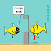 Cartoon: lexatoon Flossen hoch (small) by lexatoons tagged lexatoon,flossen,hoch,fisch,bank,überfall,maske,bankräuber,raub