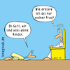 Cartoon: lexatoon Gottes Kinder (small) by lexatoons tagged lexatoon,gottes,kinder,ehefrau,seitensprung,gott