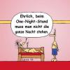 Cartoon: One-Night-Stand (small) by lexatoons tagged mann,frau,man,woman,sex,liebe,nachts,bett