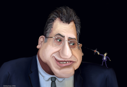 Cartoon: Andrey Karlov (medium) by Gölebatmaz tagged turkey,dead,terror,teror,ankara,molla,akp,erdogan,abd,rusya