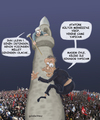 Cartoon: AKM yerine CAMI (small) by Gölebatmaz tagged akm,cami,politika,tayyip,akepe