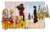 Cartoon: kadin (small) by Gölebatmaz tagged kadin,baski,moda,carsaf,cagdas,tesettur