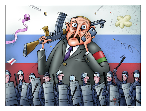Cartoon: Diktator? (medium) by kurtu tagged diktator,diktator