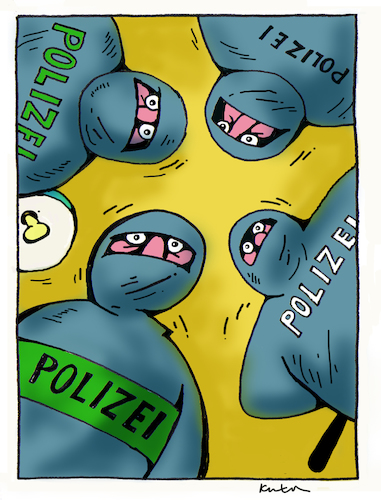 Cartoon: Guten Morgen! (medium) by kurtu tagged guten,guten