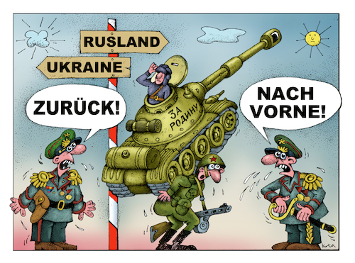 Cartoon: Krieg? (medium) by kurtu tagged krieg,krieg