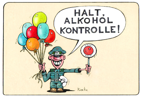 Cartoon: Polizei (medium) by kurtu tagged polizei,polizei