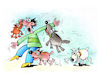 Cartoon: Das Opfer (small) by kurtu tagged das,opfer