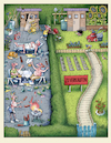 Cartoon: garten nachbarschaft (small) by kurtu tagged garten,nachbarschaft