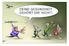 Cartoon: Gesundheit (small) by kurtu tagged gesundheit