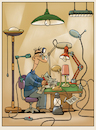 Cartoon: Leicht (small) by kurtu tagged leicht