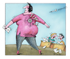 Cartoon: Mobbing! (small) by kurtu tagged mobbing